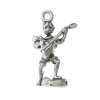 3D Angel With Wings Golfer Holding Golf Club Charm