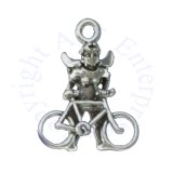 3D Angel With Wings Bike Rider Charm