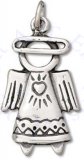 Halo Angel Heart Dress Charm