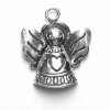 Angel With Heart In Center Of Dress Charm