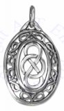 Oval Celtic Infinity Knot Charm