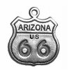 Arizona Route 66 Sign Charm