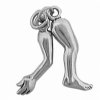 Medium 3D Arm And Leg Milagro Charm