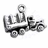 3D Army Transport Truck Vehicle Charm