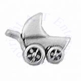 3D Baby Buggy Carriage Stroller Charm