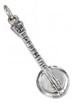 3D Banjo Musical Instrument Charm