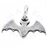 Bat Profile Silhouette Charm