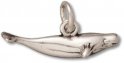3D Small Beluga Whale Charm