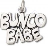 BUNCO BABE Word Charm
