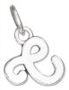Scrolled Letter C Charm