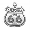 California Route 66 Sign Charm