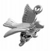 3D Calling Bird Or Dove Perched On Branch Charm