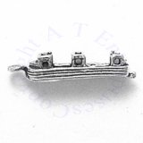 3D Canal Or Narrow Boat Charm