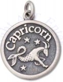Capricorn Goat Ambitious Zodiac Horoscope Symbol Charm