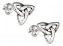 Celtic Trinity Knot Post Earrings