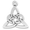 Celtic Knot Triangle Charm