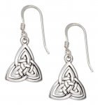 Celtic Trinity Knot Dangle Earrings