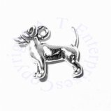 3D Small Standing Chihuahua Dog Breed Charm