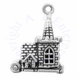 Openable Ornate Church With Wedding Ceremony 3D Charm
