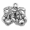 Comedy Tragedy Drama Faces Mask Charm