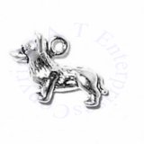 3D Small Corgi Dog With Open Mouth Breed Charm