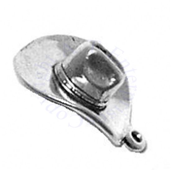 Cowboy Hat 3D Charm - Click Image to Close