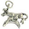 3D Cow Jumping Over The Moon Charm