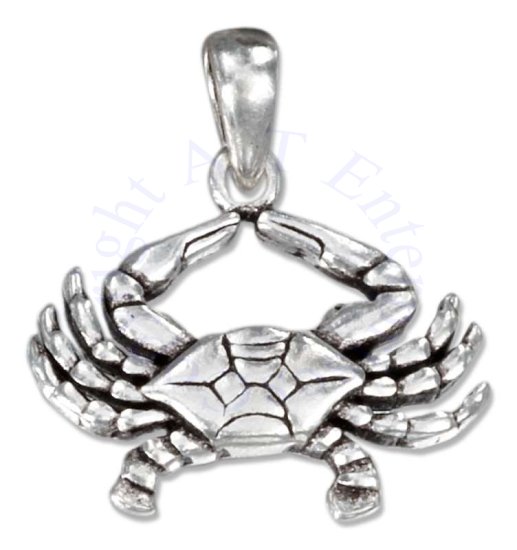 Crab Pendant - Click Image to Close
