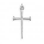 Christian Cross Of Nails Pendant