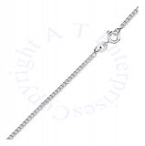 Lightweight Curb Chain Necklace 60