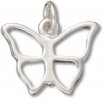 Butterfly With Cut Out Wings Charm