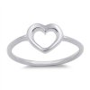 Lightweight Love Heart Ring