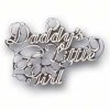 Daddys Little Girl In Cursive Charm