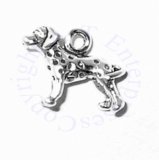 3D Firemans Fire Station Dog Small Standing Dalmation Dog Breed Charm
