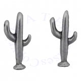 Desert Saguaro Cactus Post Earrings