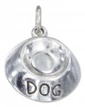 3D "DOG" BOWL Charm