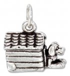 3D Dog In Doghouse Charm