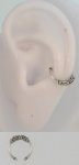 Double Bali Charm Style Wire Band Middle Ear Cuff