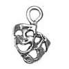 Mini Drama Mask Comedy And Tragedy Faces Charm