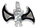 3D Enamel Bat Charm