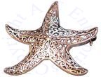 Sea Star Starfish Lapel Pin Brooch