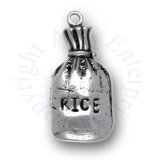 Chefs Cooks Bag Of Rice Flat Charm