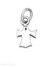 Moaning Halloween Ghost Charm