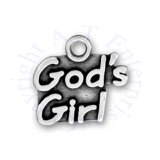 GOD'S GIRL Charm