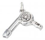3D Stylists Hair Blow Dryer Hairdryer Charm