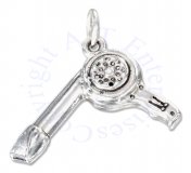 3D Stylists Hair Blow Dryer Hairdryer Charm