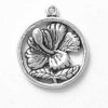 Hawaii Bloomed Hibiscus Flower Disc Charm