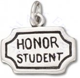 HONOR STUDENT Picture Plaque Charm