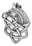 Horsehead Celtic Knot Pendant