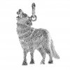 Howling Wolf Or Coyote Charm
